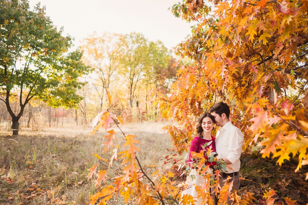 Золотая осень: love-story Марины и Алексея