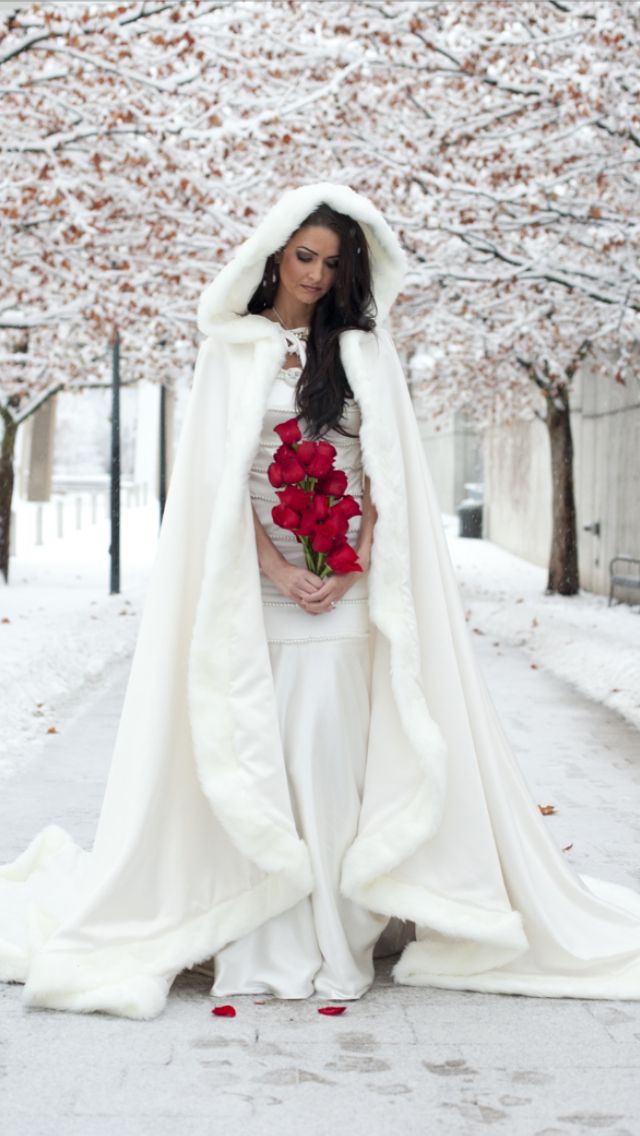 Svadba zimoi - obraz nevesty (45)