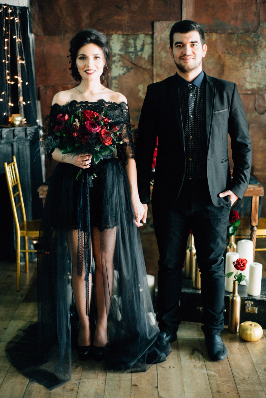 Halloween Wedding: фотосессия Руслана и Алены