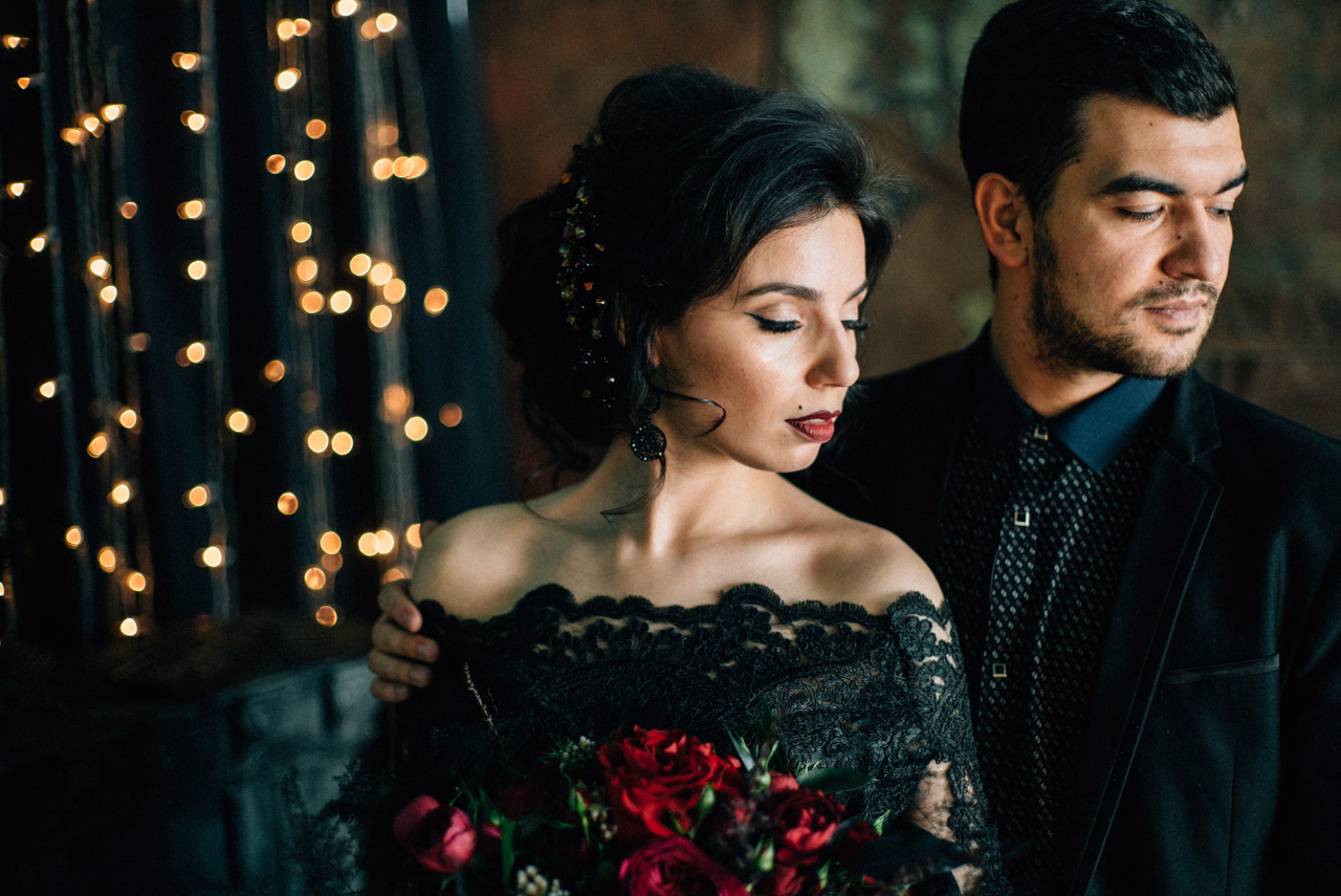 Halloween Wedding: фотосессия Руслана и Алены