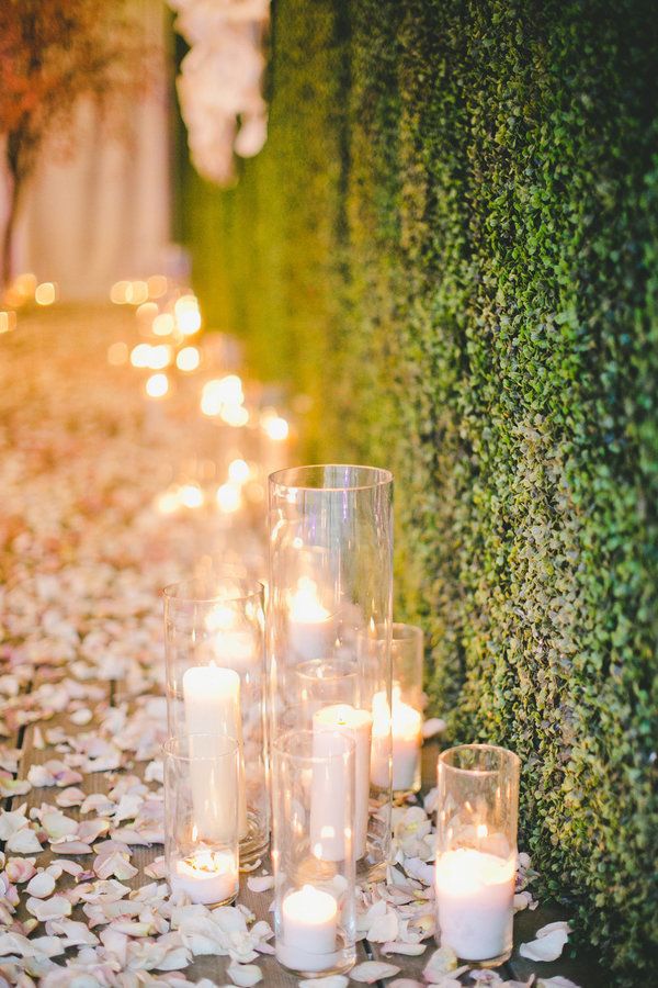 Детали свадьбы: свечи