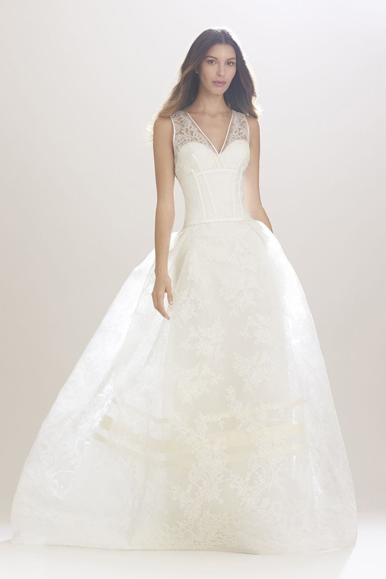 Коллекция свадебных платьев Carolina Herrera осень 2016