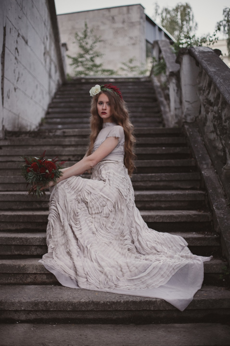 Сбежавшая невеста: стилизованная фотосессия