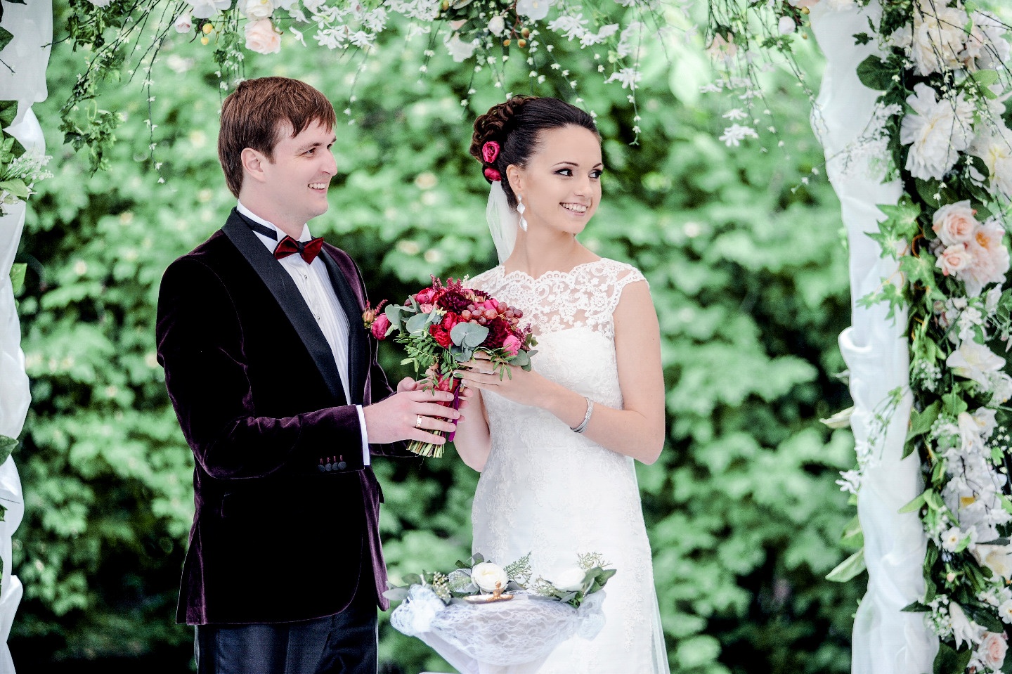Wine wedding: свадьба Виктории и Андрея