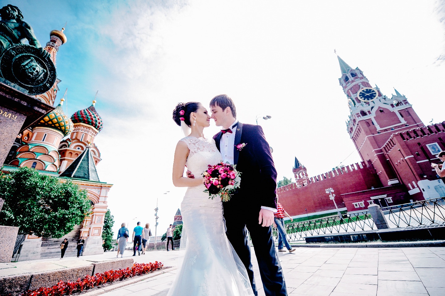 Места в Москве для европейской свадьбы