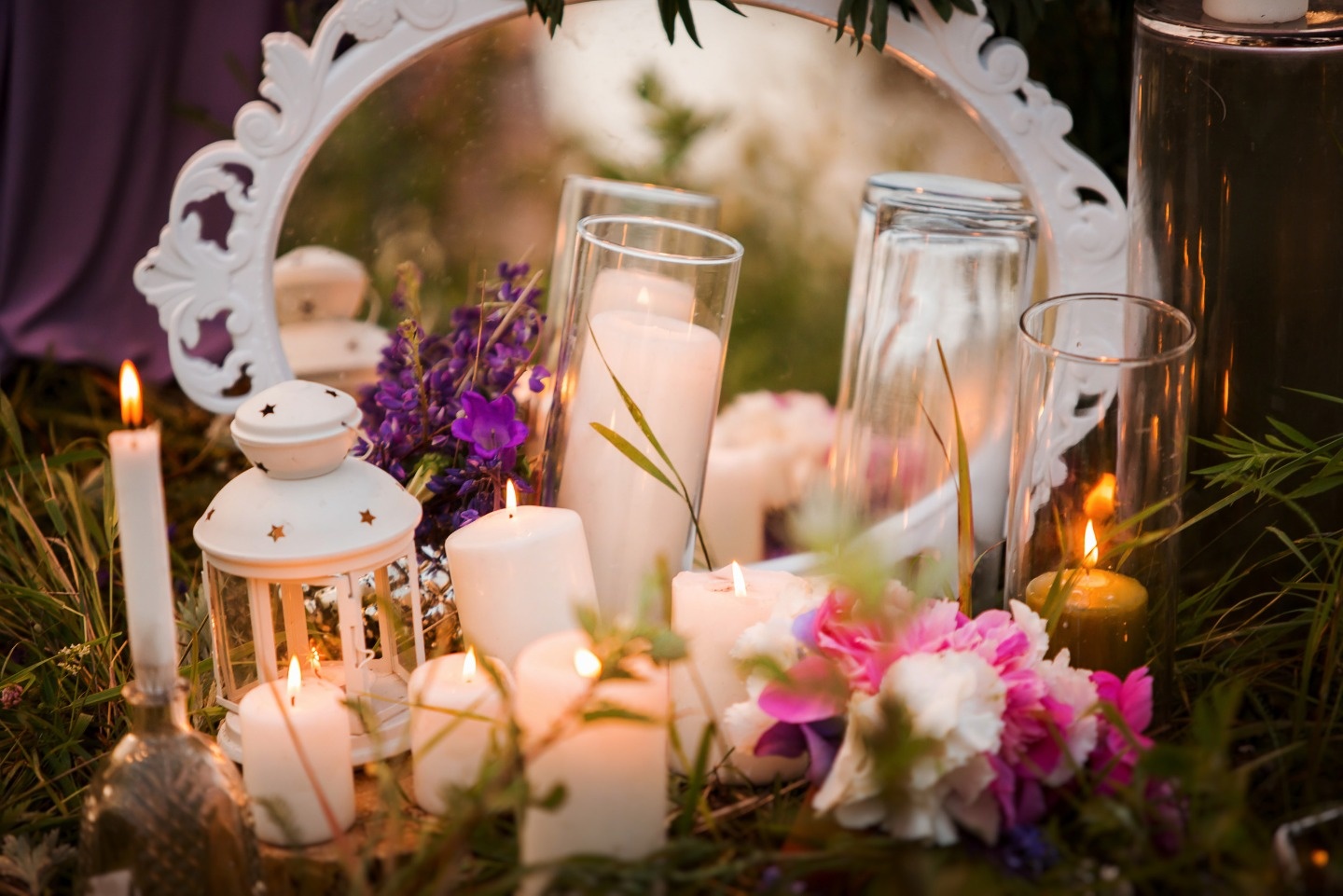 В цветах заката: свадьба Александра и Олеси