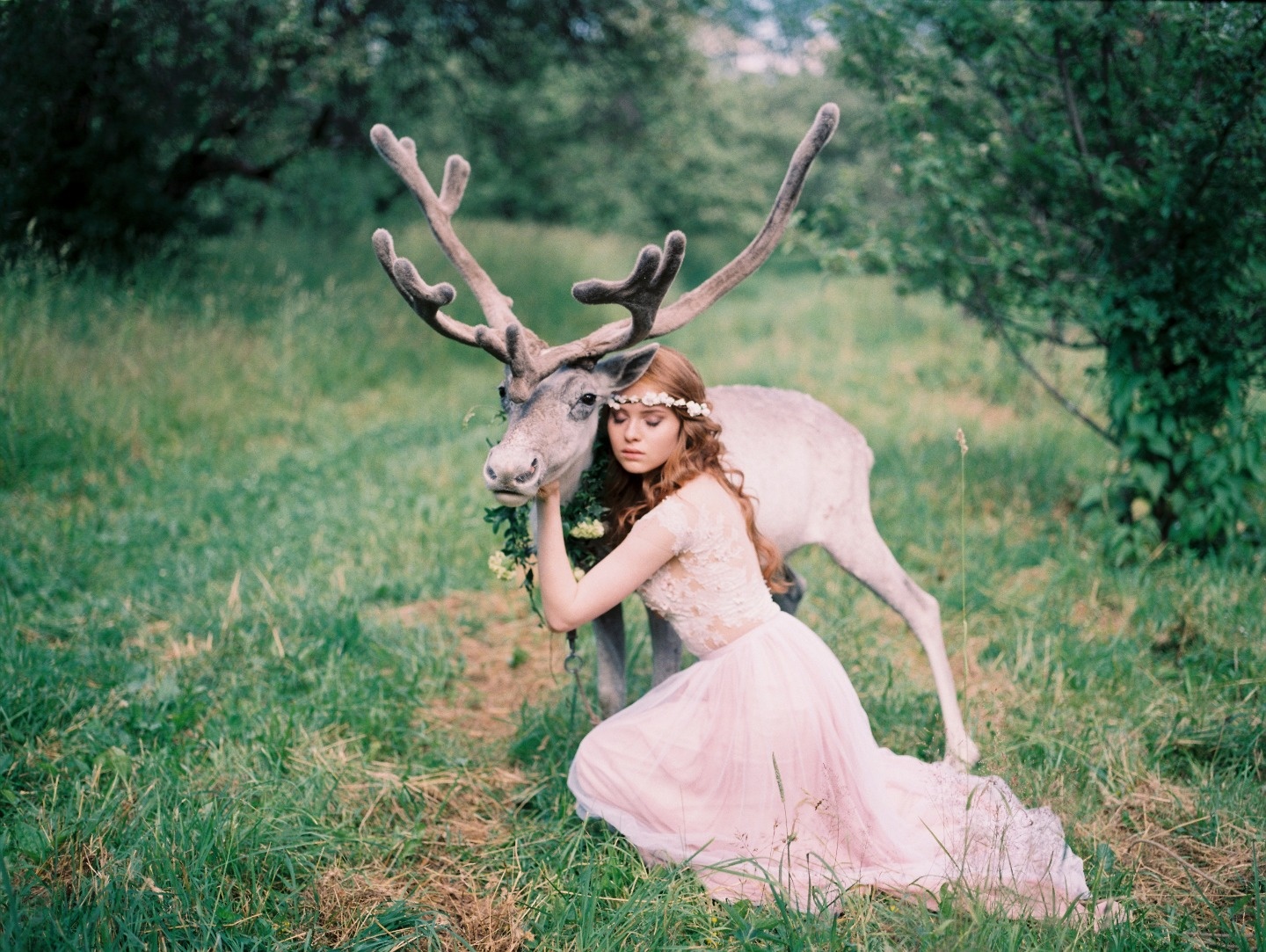 В зачарованном лесу: стилизованная фотосессия Яны и Александра
