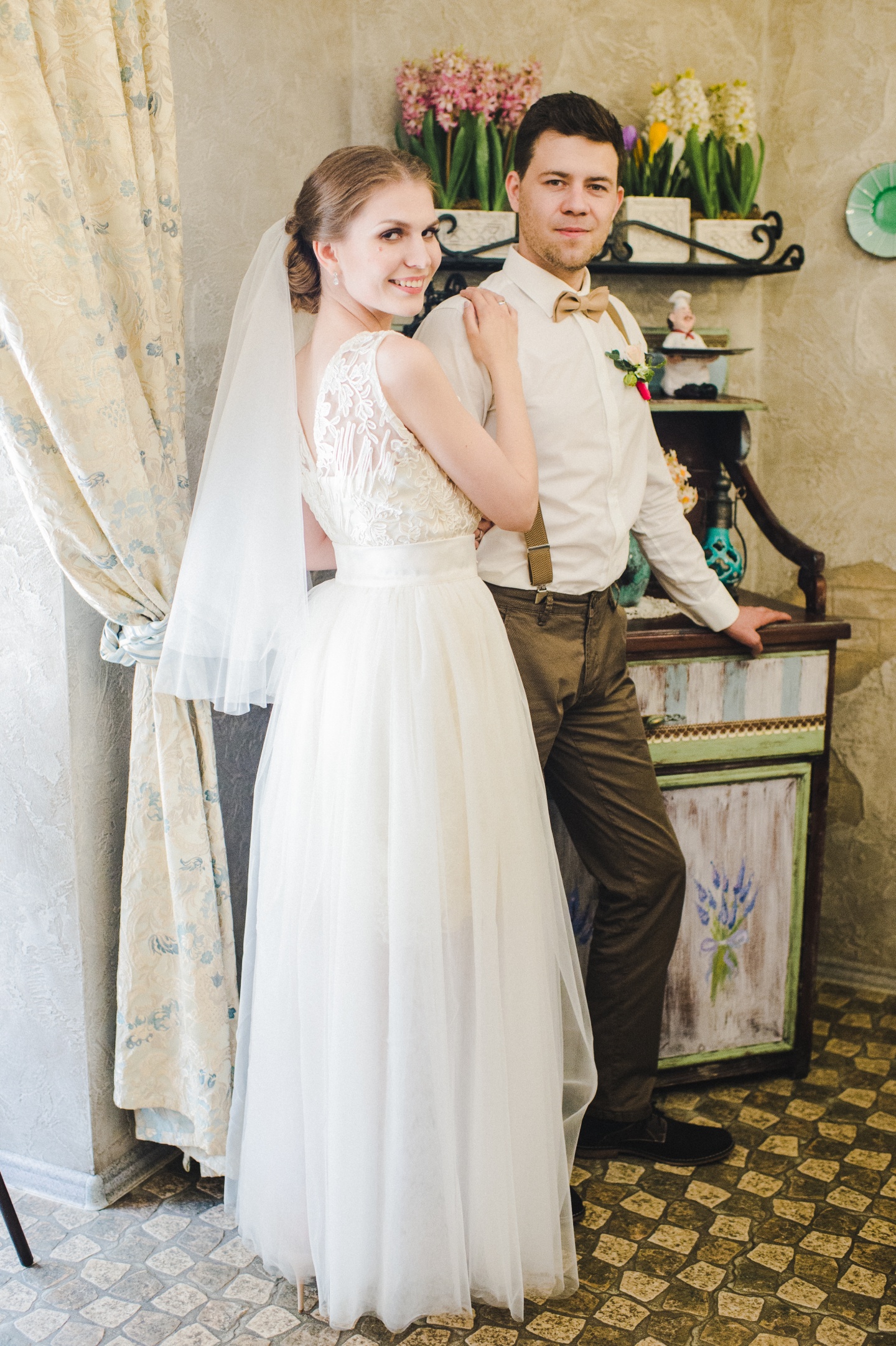 Романтичный рустик: свадьба Леши и Оли