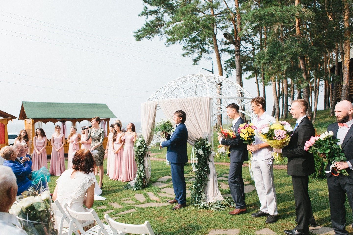 Natural wedding style: свадьба Дмитрия и Кристины
