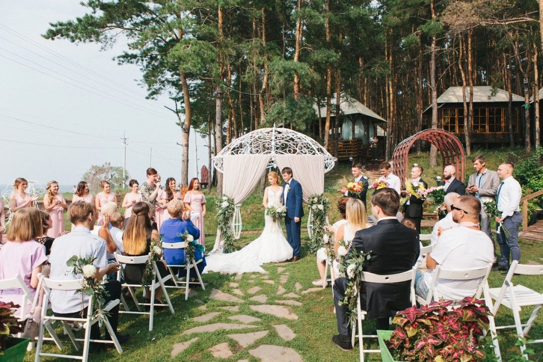 Natural wedding style: свадьба Дмитрия и Кристины - The Bride