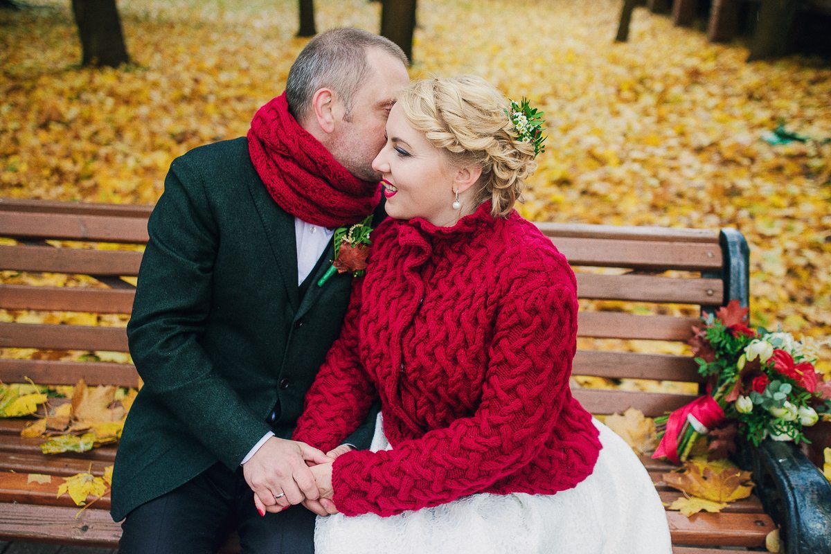 Теплая осень: свадьба Юлии и Андрея