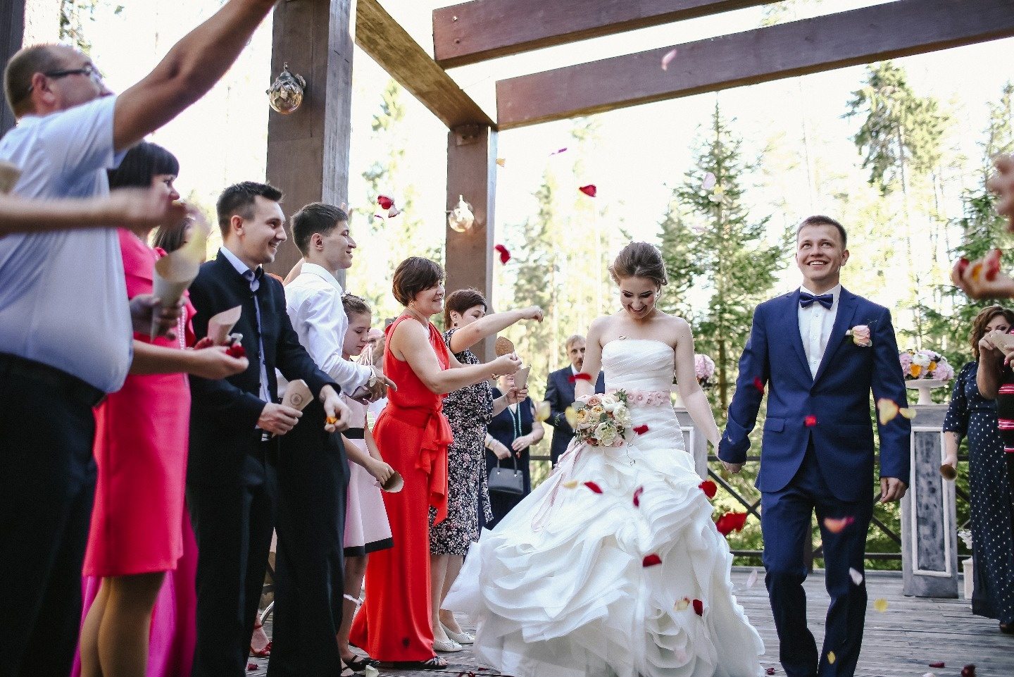 Главное, что ты есть у меня: свадьба Юлии и Дмитрия