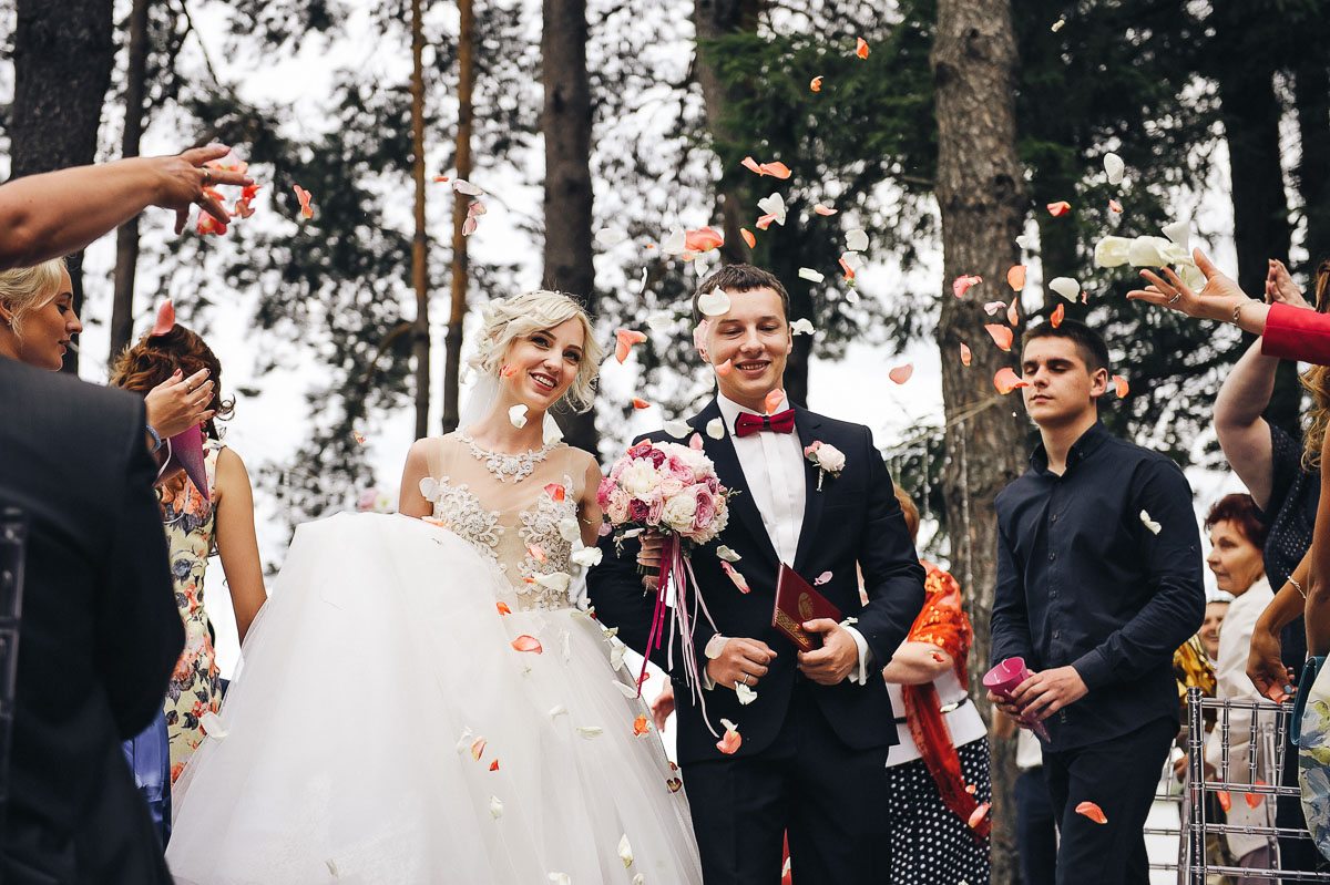 Романтика любви: свадьба Валерии и Вячеслава