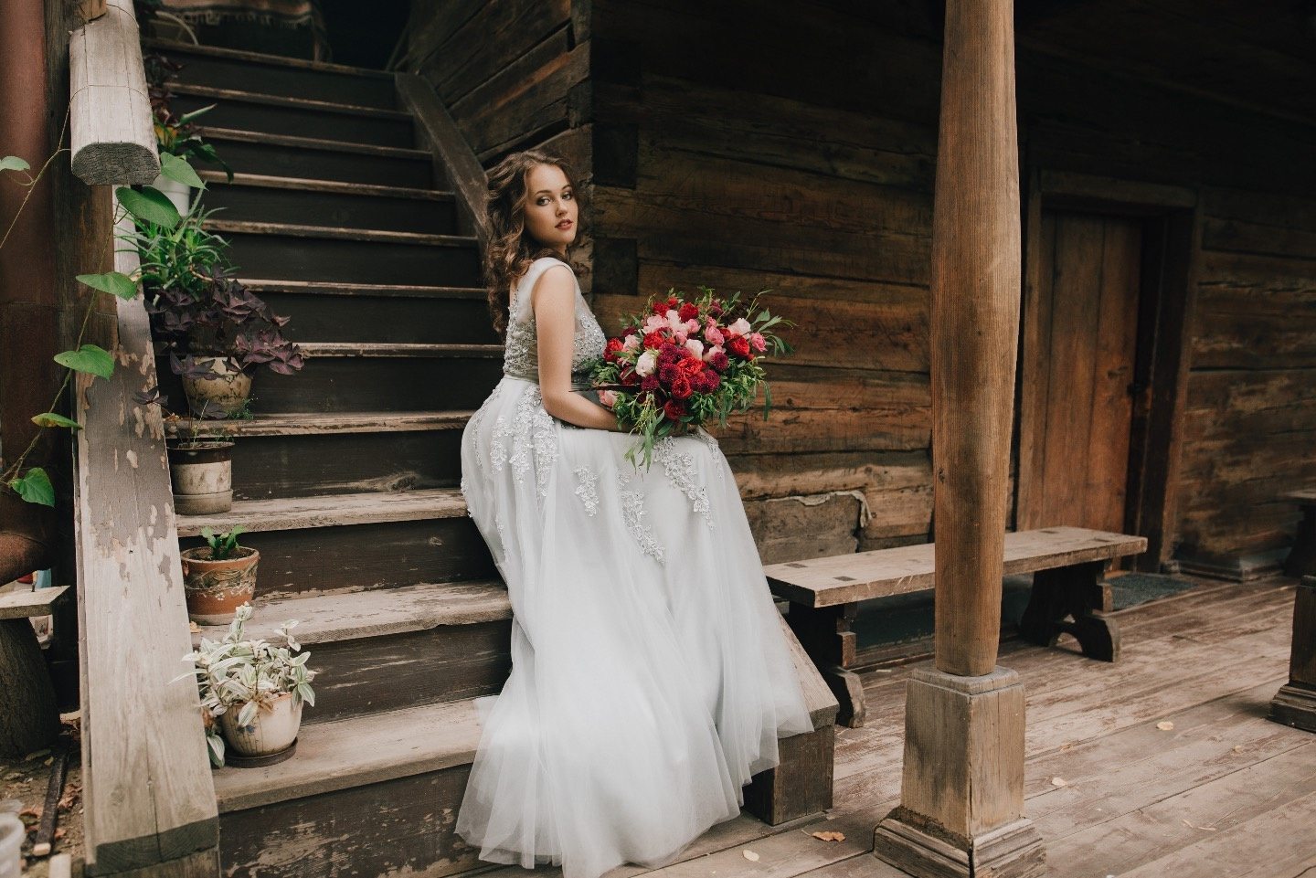 Свадьба в усадьбе: love-story Олега и Тани